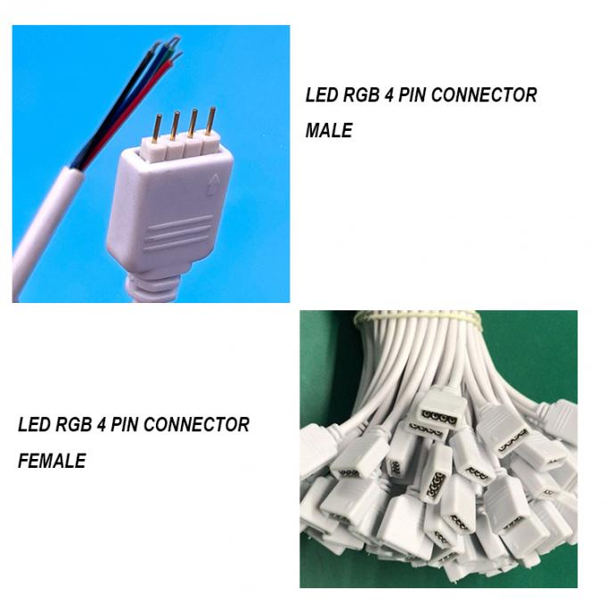 5050 LED-Lichtstreifen RGB 4 PIN-Anschlusskabel 1