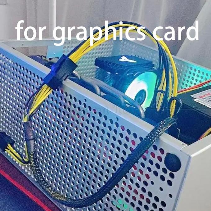 GPU 6 PIN zu Dual 8 PIN 18AWG PCI Express Motherboard Stromversorgung Adapter PCIe Erweiterungskabel 5