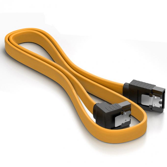 Hochgeschwindigkeit 6Gbps 90 Grad Rechtswinkel Sata III 3.0 Stromverlängerungskabel für Festplatte 5