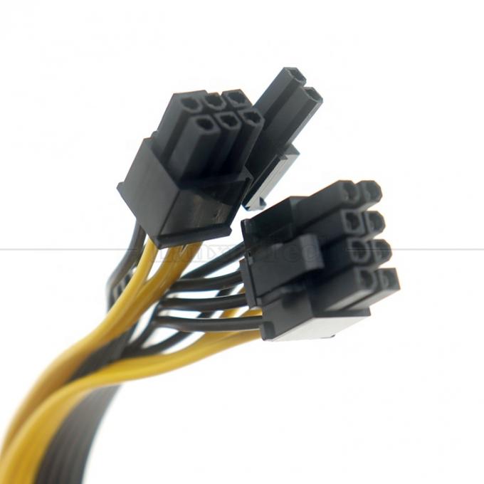 PCIe 8 Pin Männlich zu Dual 8 Pin Weiblich PCI Express Grafik-Video-Karte GPU Splitter Stromadapter Kabel 3