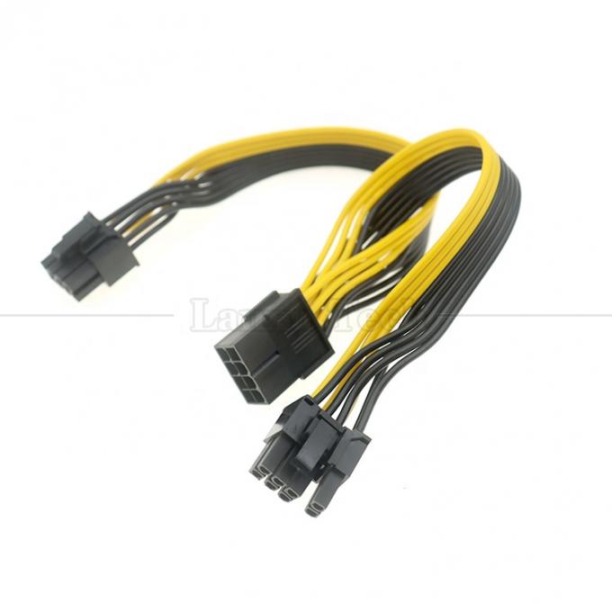 PCIe 8 Pin Männlich zu Dual 8 Pin Weiblich PCI Express Grafik-Video-Karte GPU Splitter Stromadapter Kabel 5