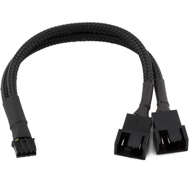 Motherboard CPU 4 PIN-Anschluss PC-Gehäuse Temperaturkontrolle Kühlventilator Y Splitter Erweiterung PWM Kabel 1