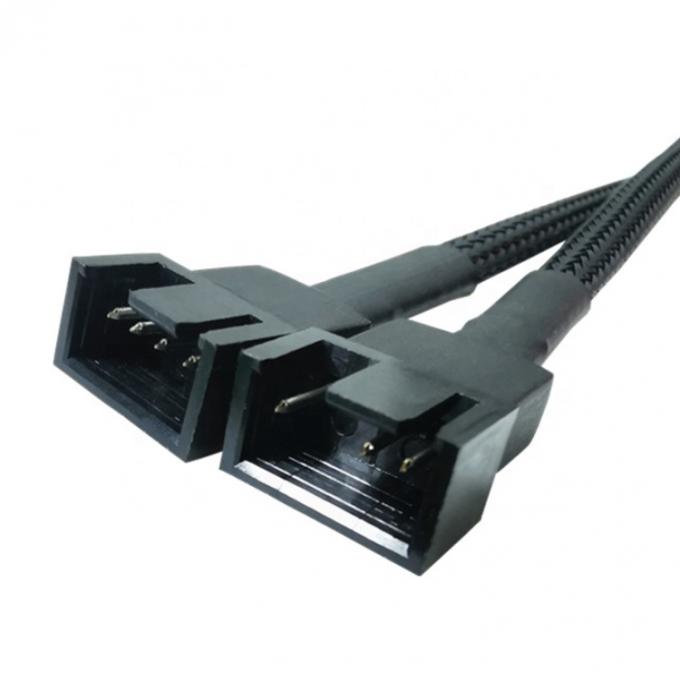 Motherboard CPU 4 PIN-Anschluss PC-Gehäuse Temperaturkontrolle Kühlventilator Y Splitter Erweiterung PWM Kabel 2