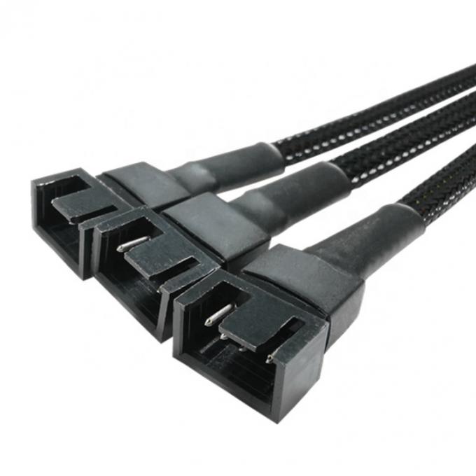 1 bis 3 CPU 4 PIN Connector PC Case Temperaturkontrolle Kühlventilator Y Splitter Erweiterung PWM Kabel 3