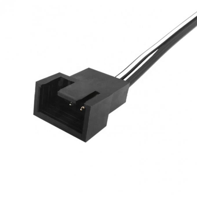 12V weibliche Gleichspannungstechnik 3 4 Pin PC-Gehäuse Ventilator Power PWM Adapter Verlängerungskabel 2