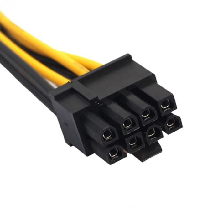 PCIe 8 Pin Männlich zu Dual 8 Pin Männlich PCI Express Grafik-Video-Karte GPU Splitter Stromadapter Kabel 4