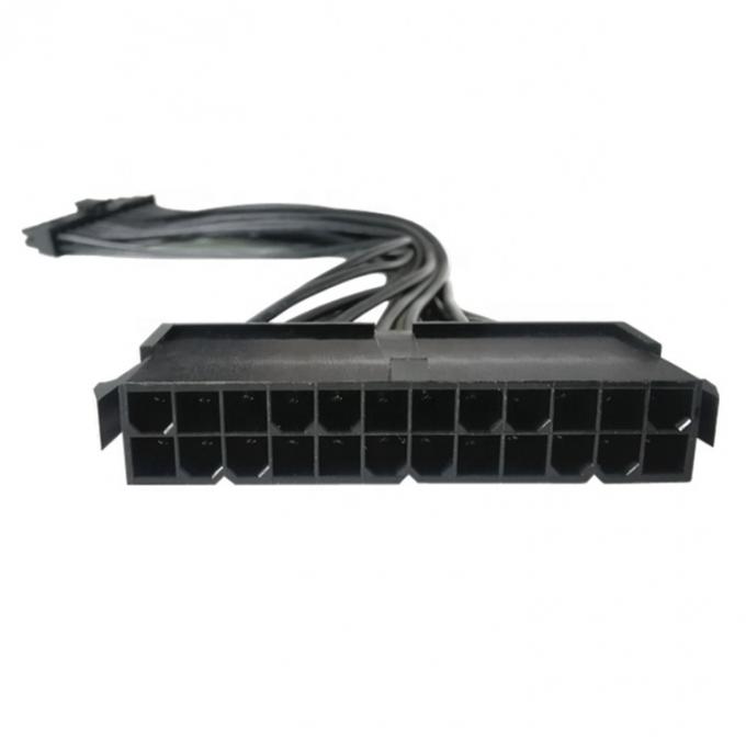 Männlich-Frauen-PSU 24-Pin-ATX-Stromversorgungserweiterungskabel für Computer-Mutterplatte 2