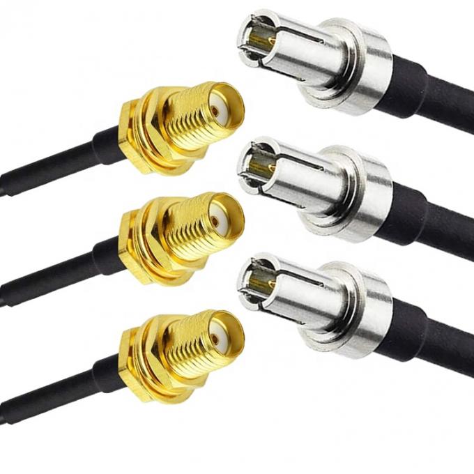 Custom TS9 zu SMA weibliche Antennenanschluss Adapter RF Koaxialkabel 0