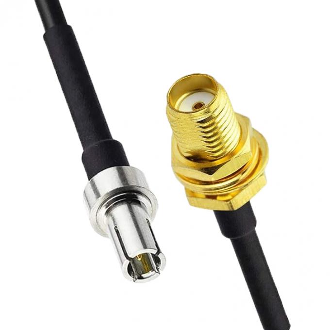 Custom TS9 zu SMA weibliche Antennenanschluss Adapter RF Koaxialkabel 5