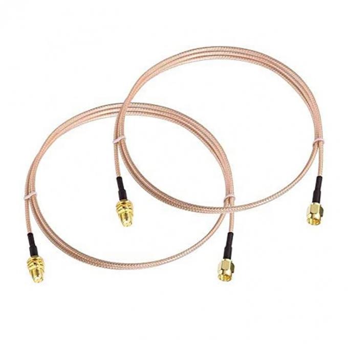 Custom RG 174 SMA Männlich zu SMA Weiblich Montage Jumper RF Adapter Steckverbinder Antenne Koaxialkabel 0