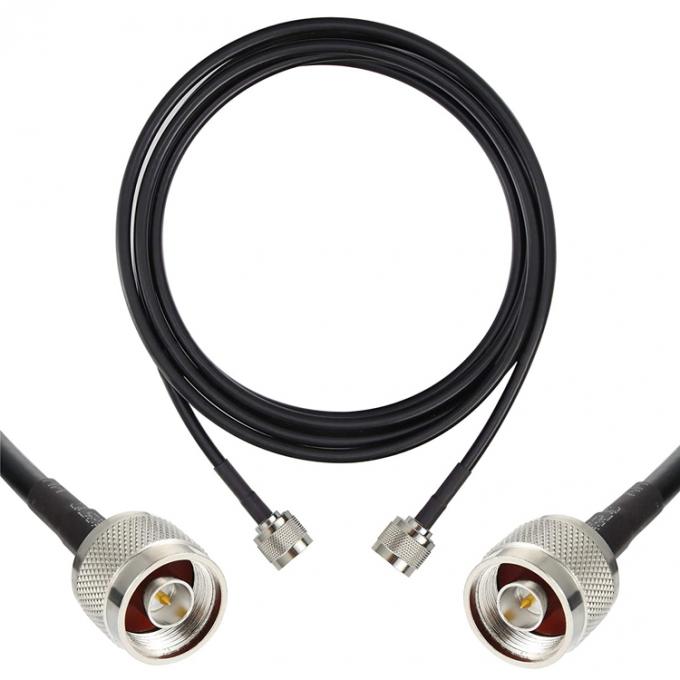 Custom Low Loss N Male Plug to N Male TNC Connector RF Koaxialkabel für GPS WLAN RF Radio Antenne 4
