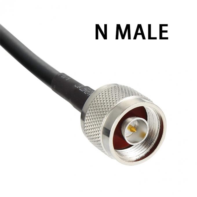 Custom Low Loss N Male Plug to N Male TNC Connector RF Koaxialkabel für GPS WLAN RF Radio Antenne 3