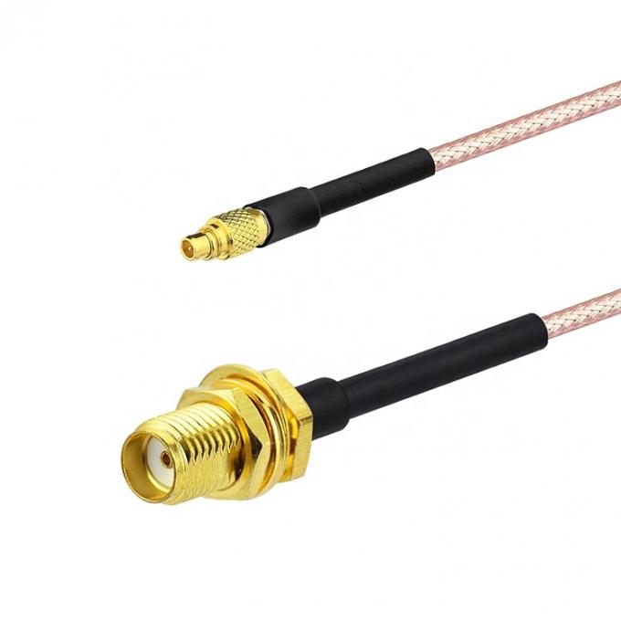RG316 Pigtail SMA weiblich bis gerade MMCX männlich RF Koaxial Antennenverlängerungskabel 2