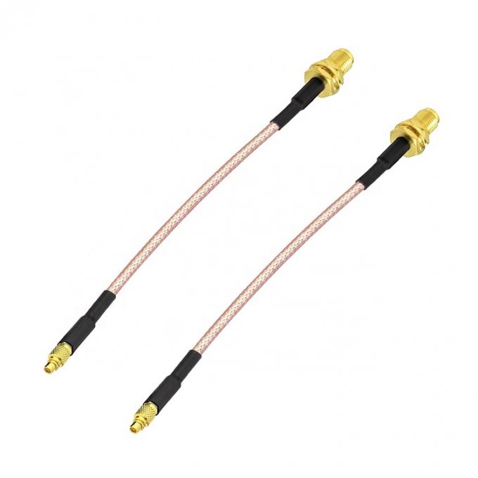RG316 Pigtail SMA weiblich bis gerade MMCX männlich RF Koaxial Antennenverlängerungskabel 4