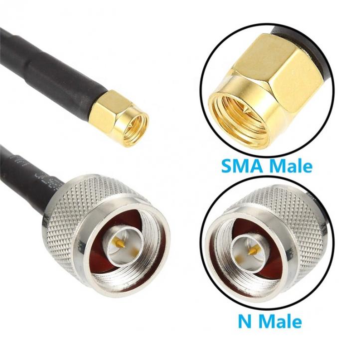 Custom Antenne SMA Männlich bis N Typ Pigtail RF Koaxial Extension Kabel für GPS Wifi Antenne 2
