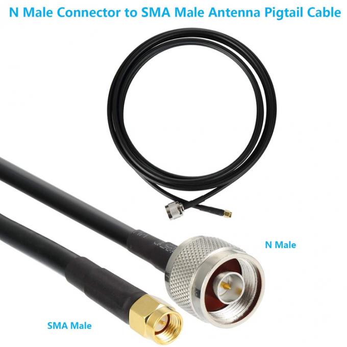 Custom Antenne SMA Männlich bis N Typ Pigtail RF Koaxial Extension Kabel für GPS Wifi Antenne 4
