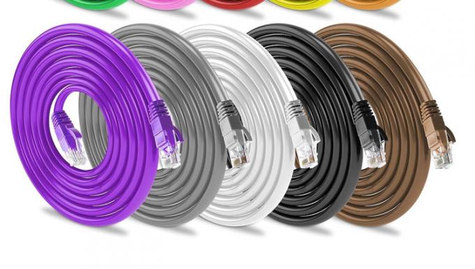 OEM Hochwertige reine Cooper Shield FTP UTP STP SFTP Cat5 Cat5e Cat6 Cat6a Cat7 Cat8 RJ45 Ethernet Patch Lan Netzwerkkabel 8