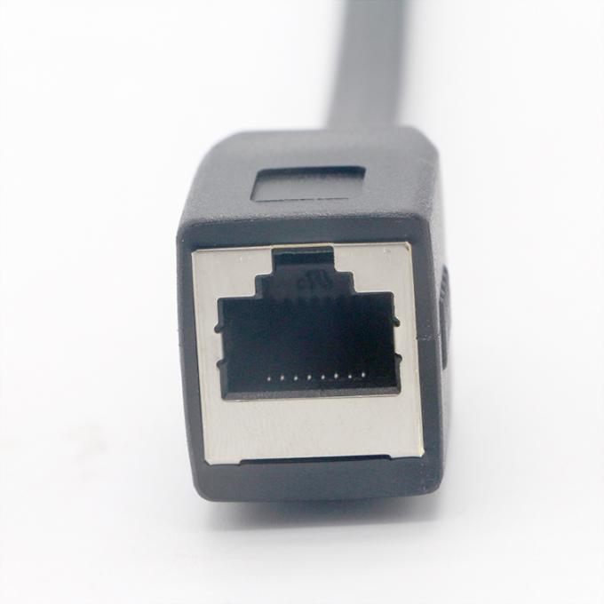 Anpassung Männlich-Frauen-Steckdose Cat5 Cat5e Cat6 Cat7 8P8C RJ45 8p8c Ethernet-Netzwerkerweiterungskabel 1