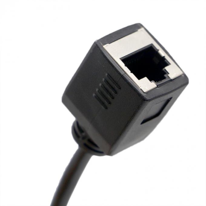 DB9 weibliche RS232-Serien- bis RJ45-weibliche Steckdose 1