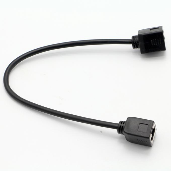 Anpassung 1M 2M 3M Cat5 RJ45 8P8C Weibliche Steckdose zu RJ45 Weibliche Steckdose Lan Ethernet Netzwerkkabel 5