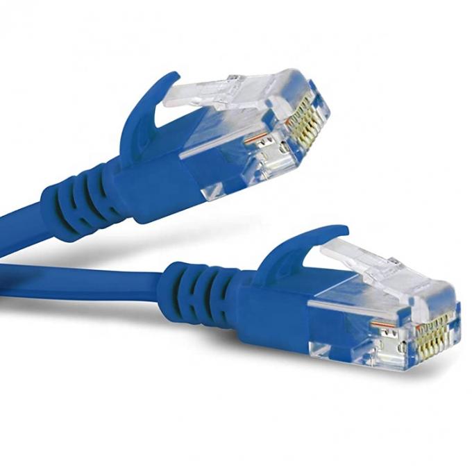 UTP STP Industrial Cat5 Cat5e Cat6 Cat7 Flat RJ45 Patch Cord Netzwerk Lan Ethernet-Verlängerungskabel für Router 3