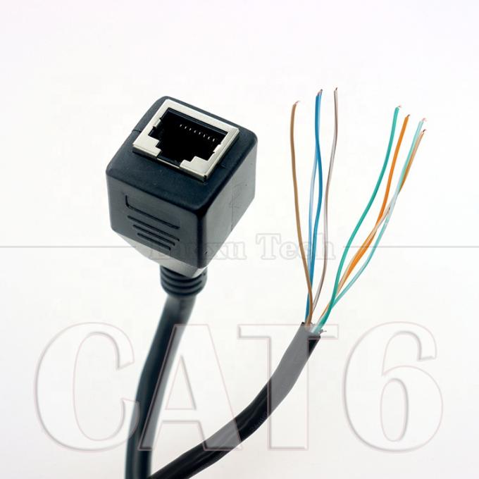 Hochwertiges Netzwerk Ethernet Cta6 26AWG RJ45 8p8c Weibliche Steckdose zum Öffnen 0