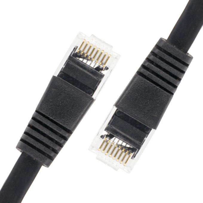 STP UTP Industrielle Cat5 Cat5e Cat6 Cat7 Cat8 Flat RJ45 Patch Cord Netzwerk Ethernet-Verlängerungs-LAN-Kabel 0