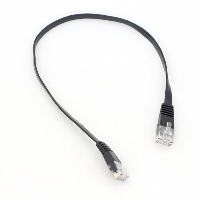 STP UTP Industrielle Cat5 Cat5e Cat6 Cat7 Cat8 Flat RJ45 Patch Cord Netzwerk Ethernet-Verlängerungs-LAN-Kabel 2