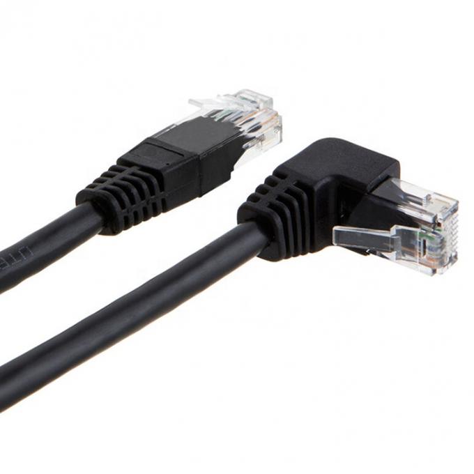 UTP STP 90 Grad Links-Rechtswinkel Cat5 Cat5e Cat6 Cat7 RJ45 Verlängerung Ethernet Lan Netzwerkkabel 4