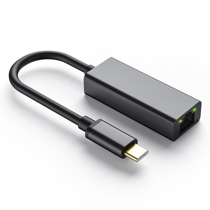 Plug and Play USB 3.0 Typ C Männlich bis Gigabit RJ45 Ethernet Netzwerk-LAN-Adapter für Laptop-Computer 0