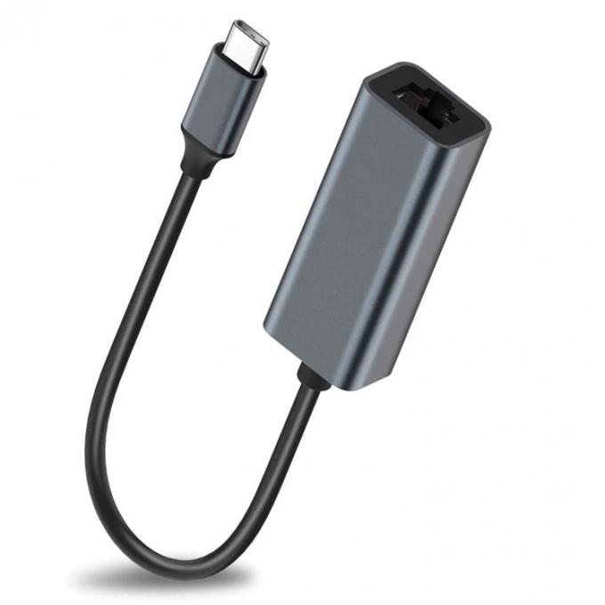 Plug and Play USB 3.0 Typ C Männlich bis Gigabit RJ45 Ethernet Netzwerk-LAN-Adapter für Laptop-Computer 1
