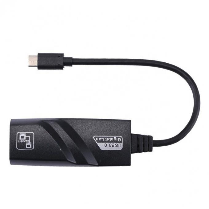 Hochkompatibel USB 3.1 Typ C Männlich bis Gigabit RJ45 Ethernet Netzwerk Lan Adapter für Laptop Computer 1