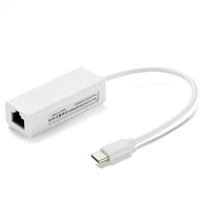 Plug and Play 100 Mbps Gigabit USB Typ C auf RJ45 Ethernet Lan Netzwerkadapter für Laptop Computer 0