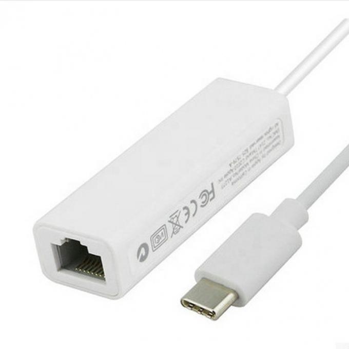 Plug and Play 100 Mbps Gigabit USB Typ C auf RJ45 Ethernet Lan Netzwerkadapter für Laptop Computer 1