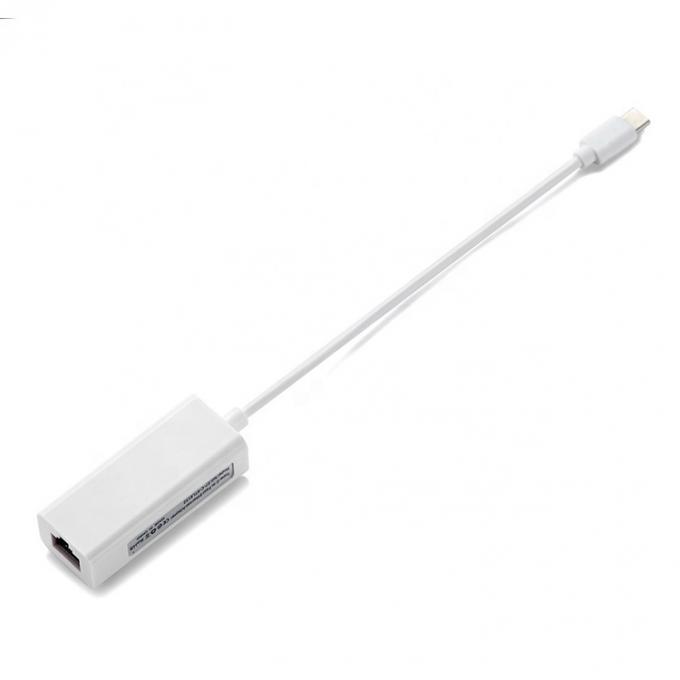 Plug and Play 100 Mbps Gigabit USB Typ C auf RJ45 Ethernet Lan Netzwerkadapter für Laptop Computer 4