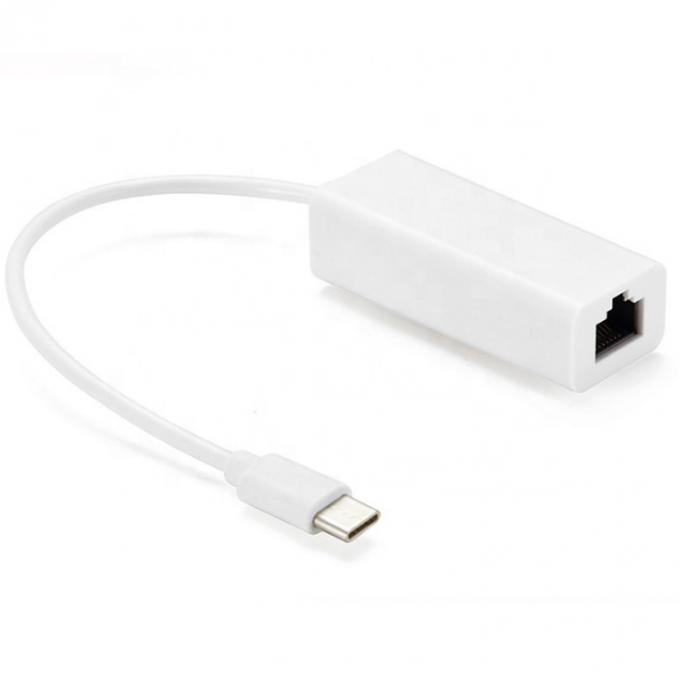 Plug and Play 100 Mbps Gigabit USB Typ C auf RJ45 Ethernet Lan Netzwerkadapter für Laptop Computer 2