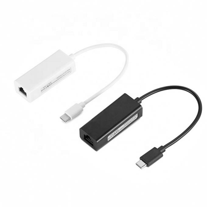 Plug and Play 100 Mbps Gigabit USB Typ C auf RJ45 Ethernet Lan Netzwerkadapter für Laptop Computer 5