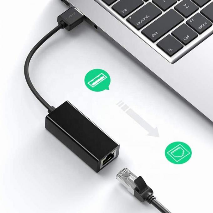 Plug and Play 1000Mbps USB 3.0 auf Gigabit RJ45 Ethernet Netzwerk Lan Adapter für Laptop Computer 3