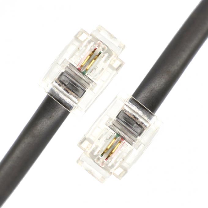 RJ11 bis RJ11 6P2C Intercom ADSI Telefonkabel 0