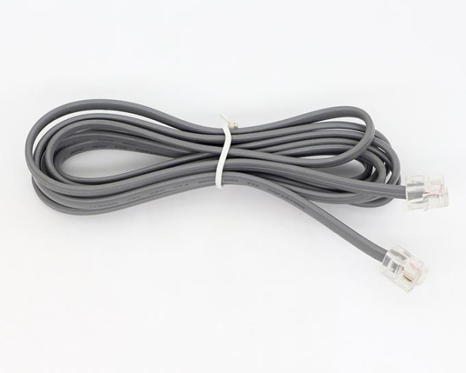 RJ11 bis RJ11 6P2C Intercom ADSI Telefonkabel 2