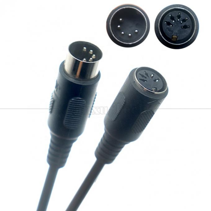 Hochwertiges 1M 3M 5M Männlich-Frauen-MIDI 5 PIN DIN-Verlängerungskabel für Audio-Tastaturgitarre 2