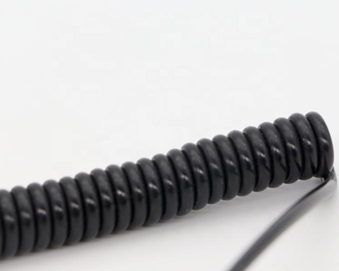 Anpassung 1M 2M 3M Spirale Spiral Feder Männlich zu Männlich 3,5 mm Jack Stereo Aux Audio Kabel 2