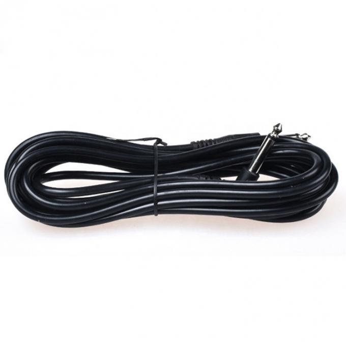1M 3M 5M Langlebig 90 Grad Winkel bis gerade 6,35mm 1/4 TS Jack Instrument Patch Gitarrenkabel 2