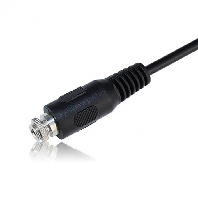 Schraube Männlich auf weiblich 3,5 mm 3-Säulen TRS Audio Jack Kabel 2