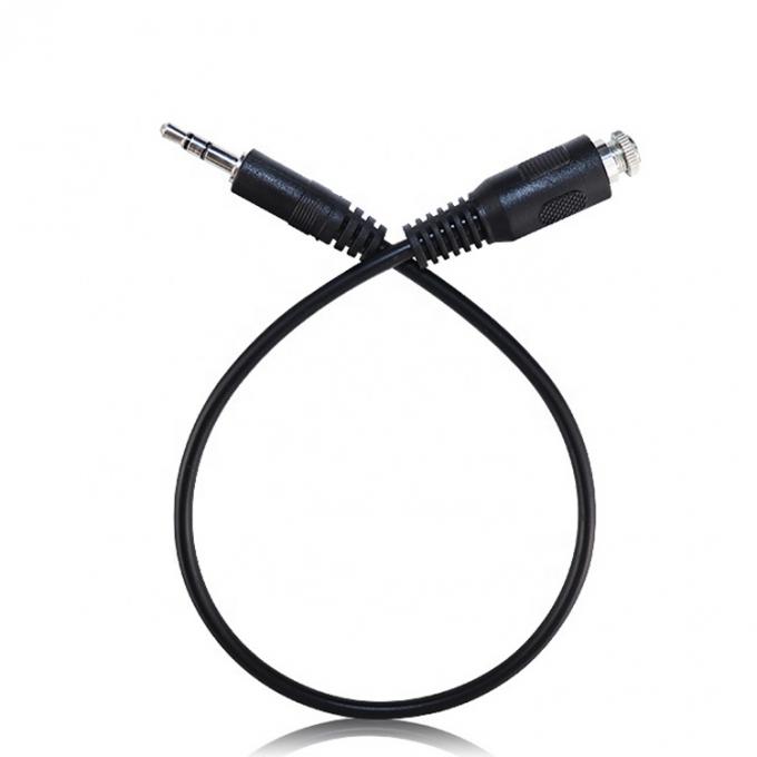 Schraube Männlich auf weiblich 3,5 mm 3-Säulen TRS Audio Jack Kabel 3