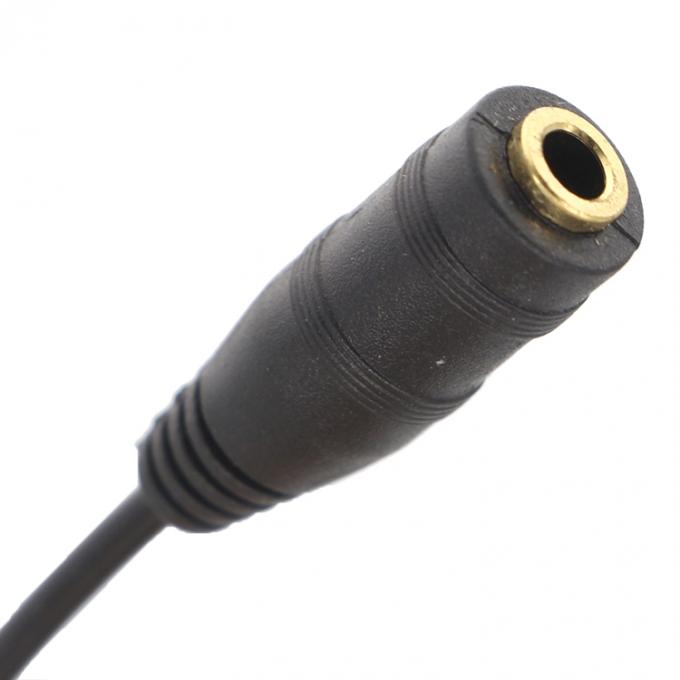 1 Mann zu 2 Frauen Split 3.5mm Stereo Jack Kopfhörer Audio Y Splitter Kabel 1