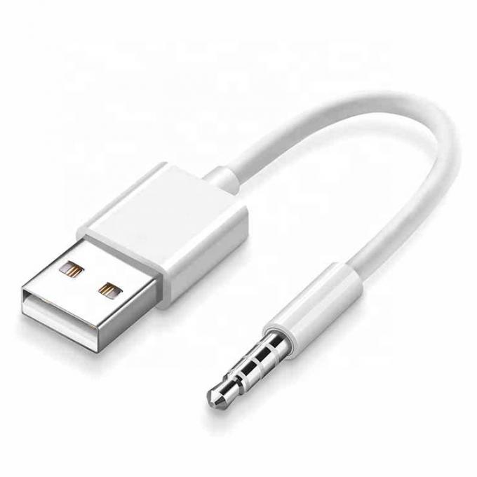 USB 2.0 weiblich auf 3,5 mm Jack 3 Pole AUX Converter Adapter für Auto-Audio-Lautsprecher 0