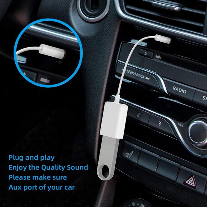 USB 2.0 weiblich auf 3,5 mm Jack 3 Pole AUX Converter Adapter für Auto-Audio-Lautsprecher 5