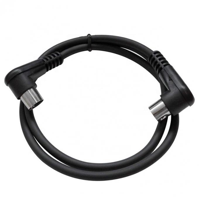 BESCHLUSS Fabrik Schild Rechtswinkel Männlich zu Männlich 5 Pin Din Connector Midi Kabel 1
