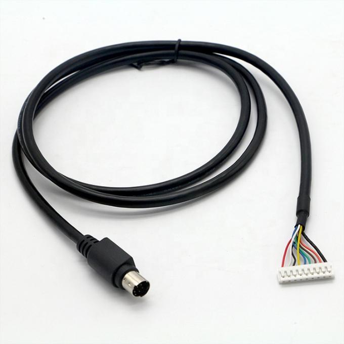 CUSTOM S Video 8 PIN Mini DIN bis 9 PIN JST Stecker PC-Motorsteuerung Kabel 0